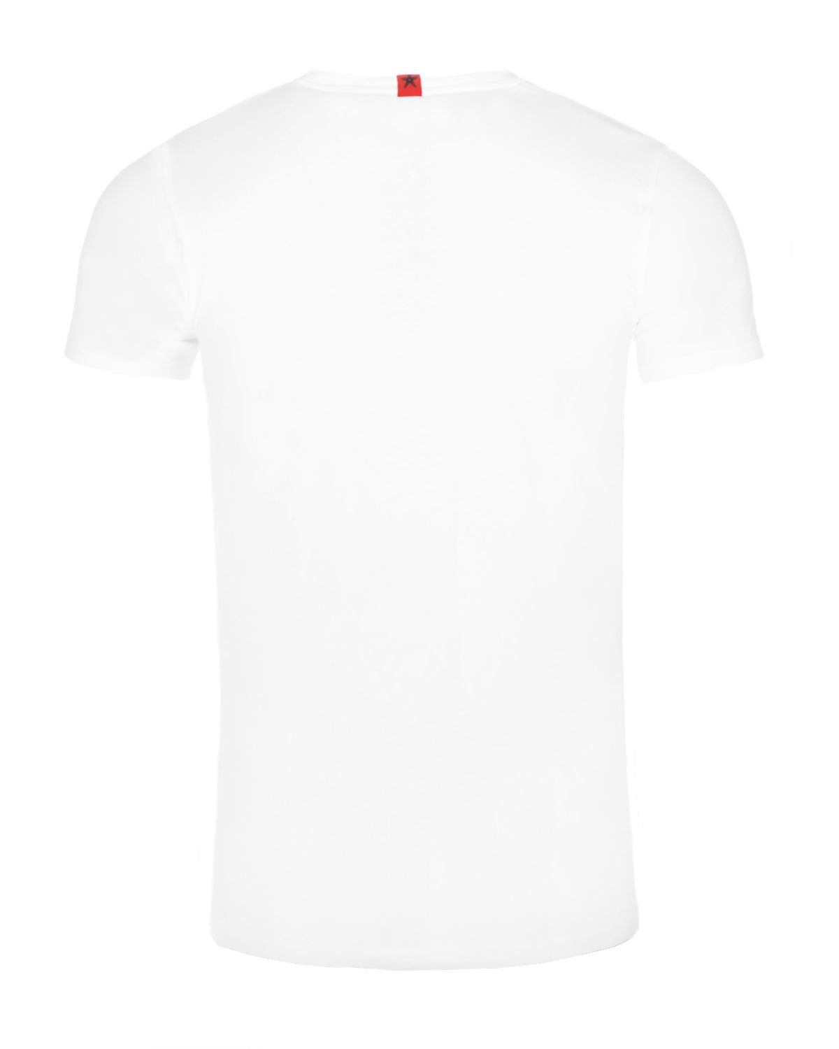 Disturb Clothing DCC camo star t-paita - Valkoinen