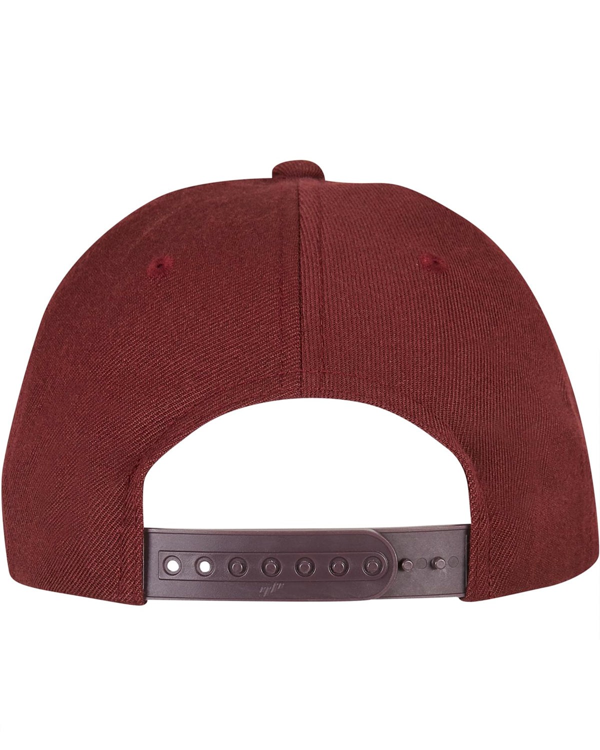 FLEXFIT Premium curved snapback - Burgundi