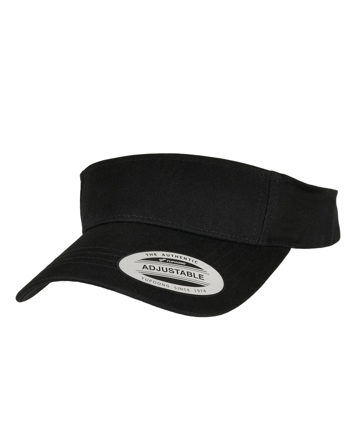 FLEXFIT Curved aurinkolippa - Musta Default Title