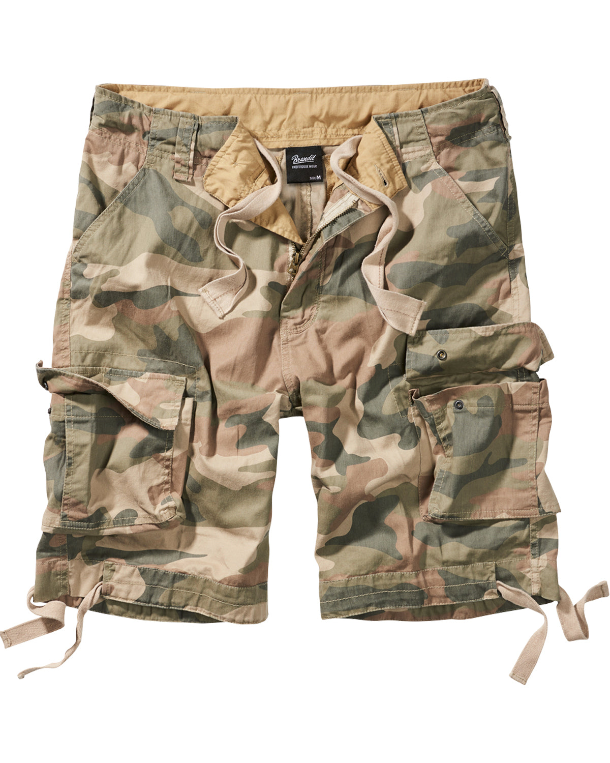 Brandit Urban legend reisitaskushortsit - Beige camo