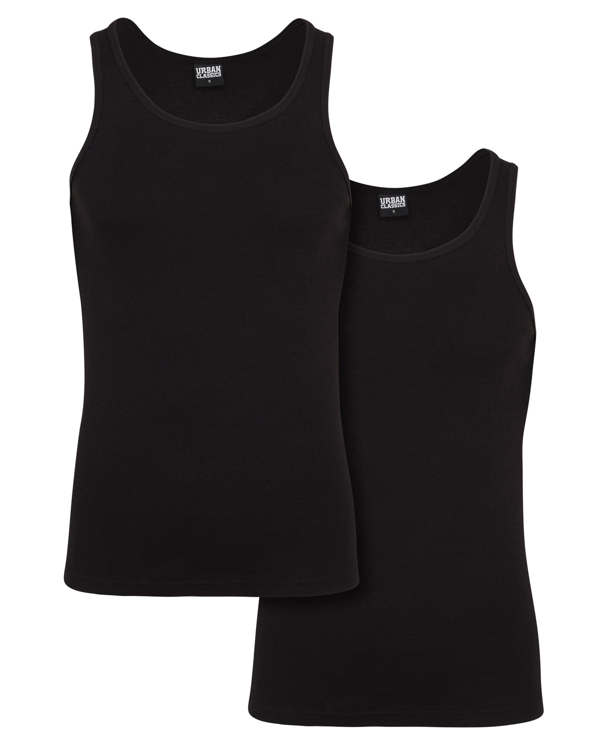 Urban Classics Seamless hihaton 2-pack - Musta