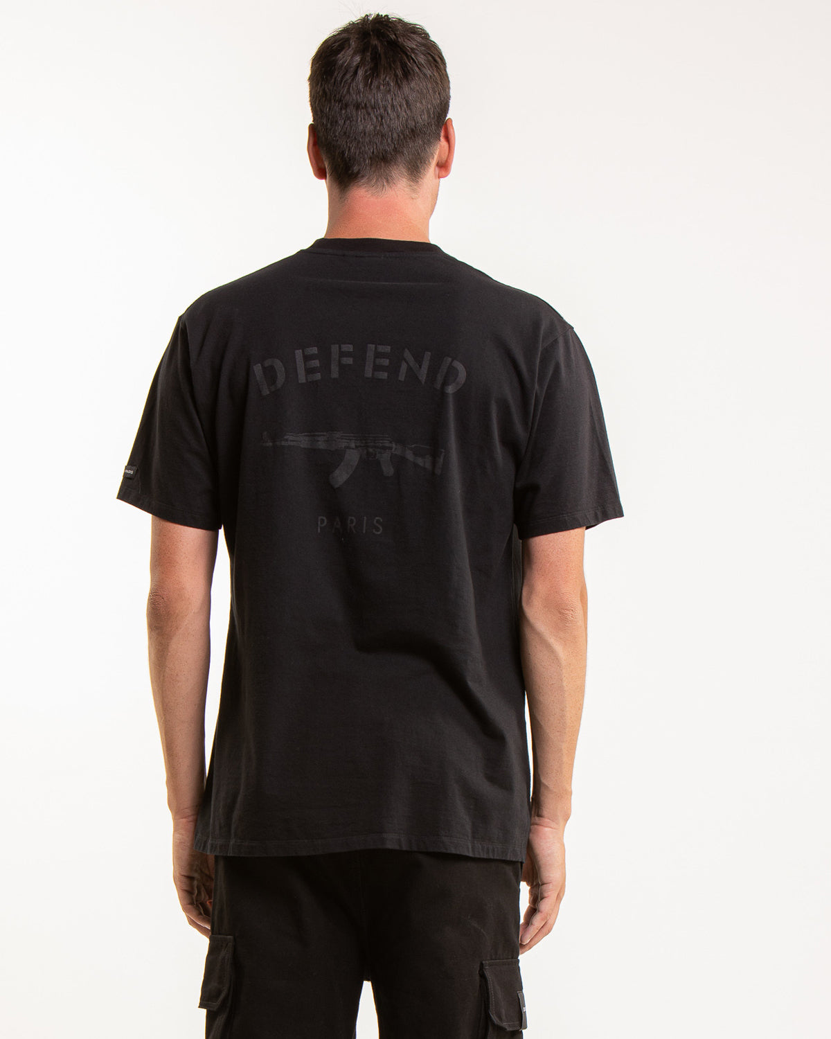 Defend Paris slide t-paita - Musta