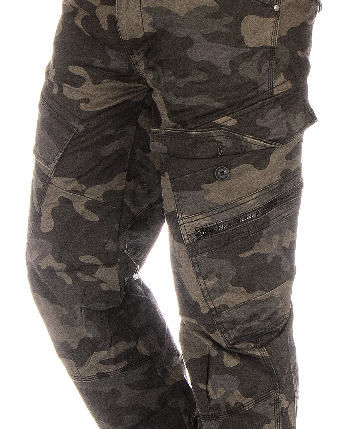 Brandit Adven reisitaskuhousut - Tumma Camo