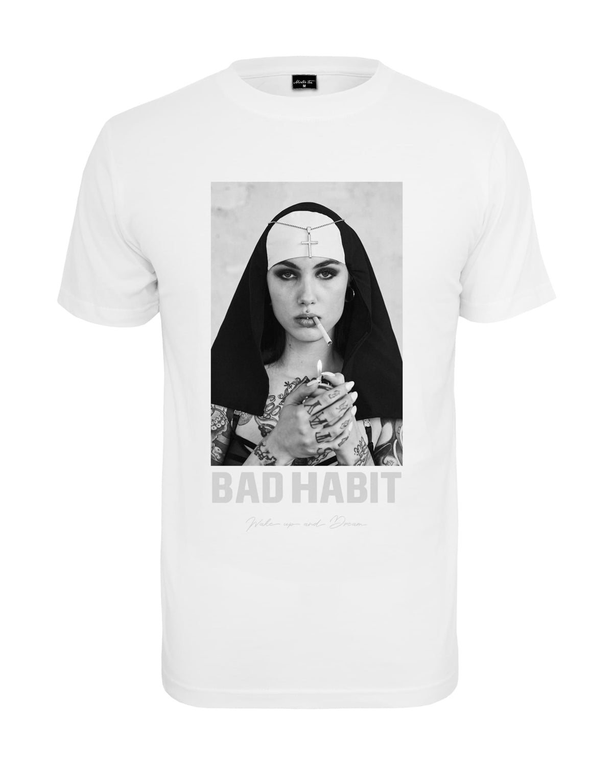 Urban Classics Bad habit t-paita - Valkoinen 5XL