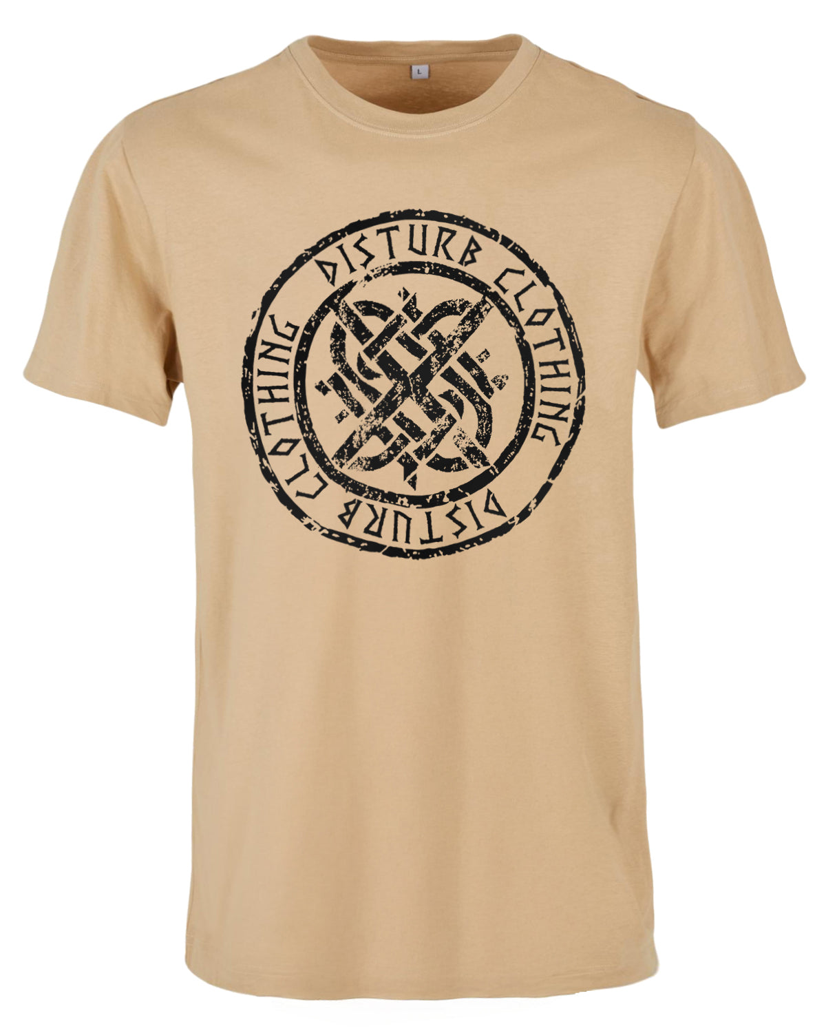 Disturb Clothing Disturb Viking t-paita Beige #Väri_Beige