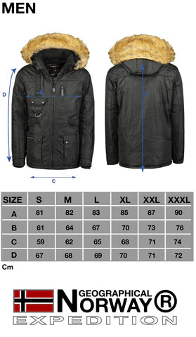 Geographical Norway Chirac talvitakki - Tummansininen