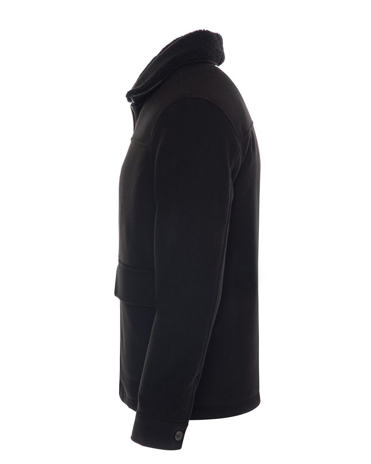 Harvey felt jacket- Black