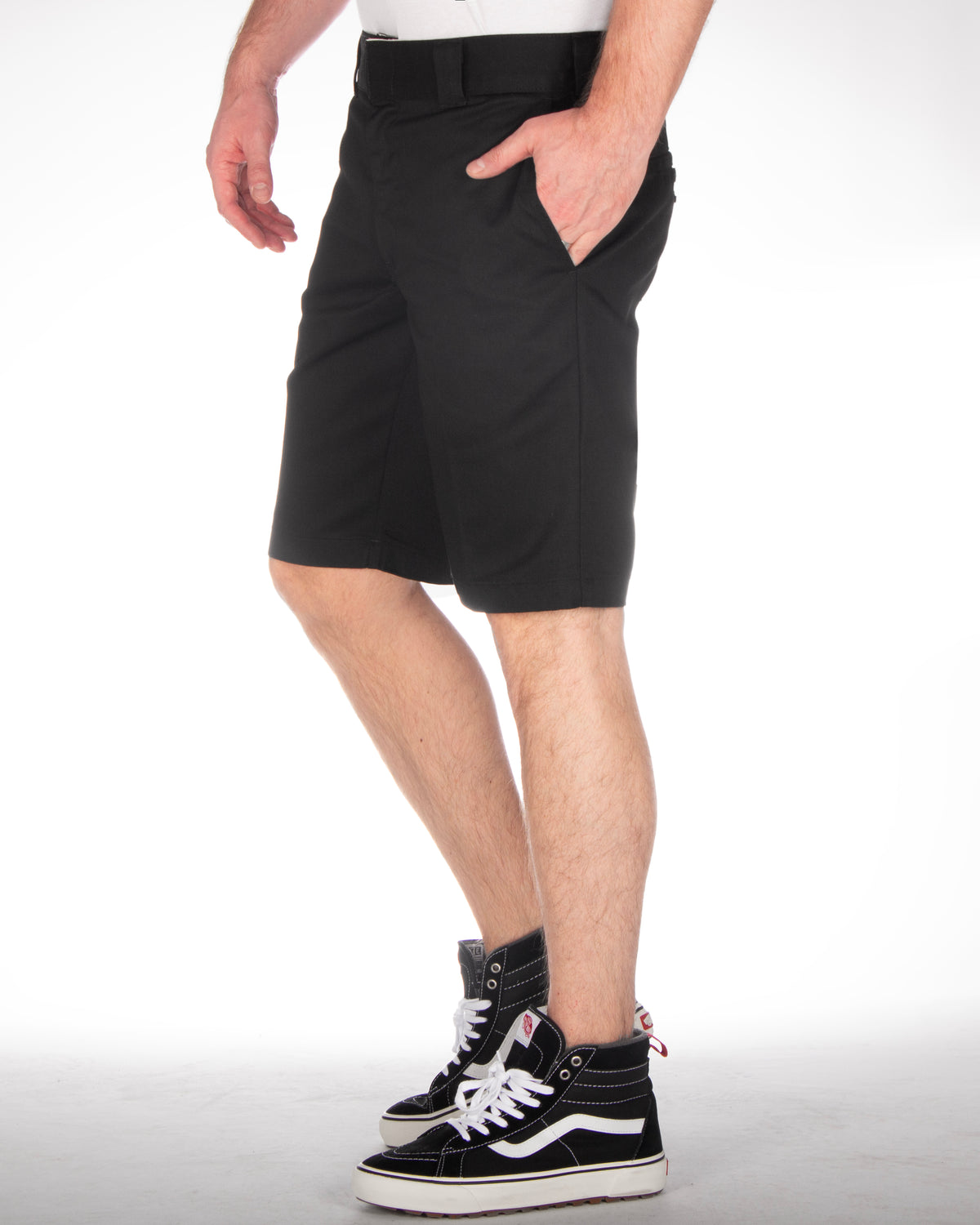 Dickies Slim fit Work shortsit - Musta