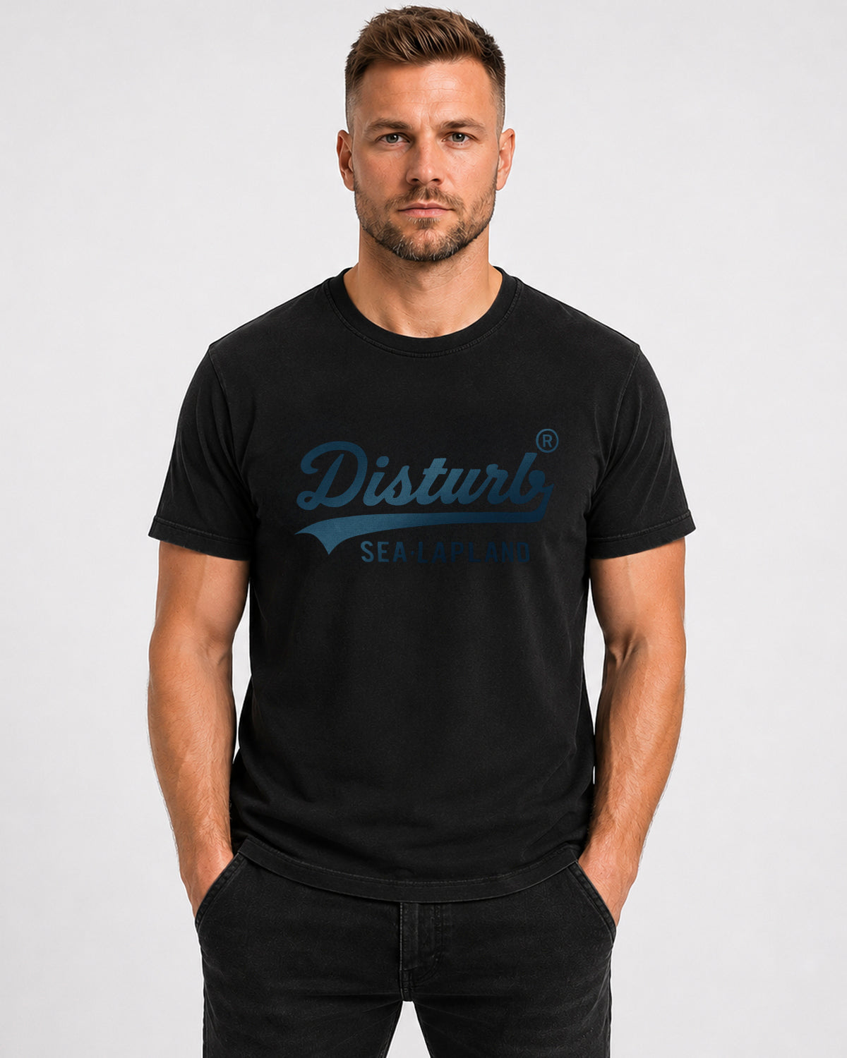 Disturb Clothing Disturb Sea t-paita - Musta