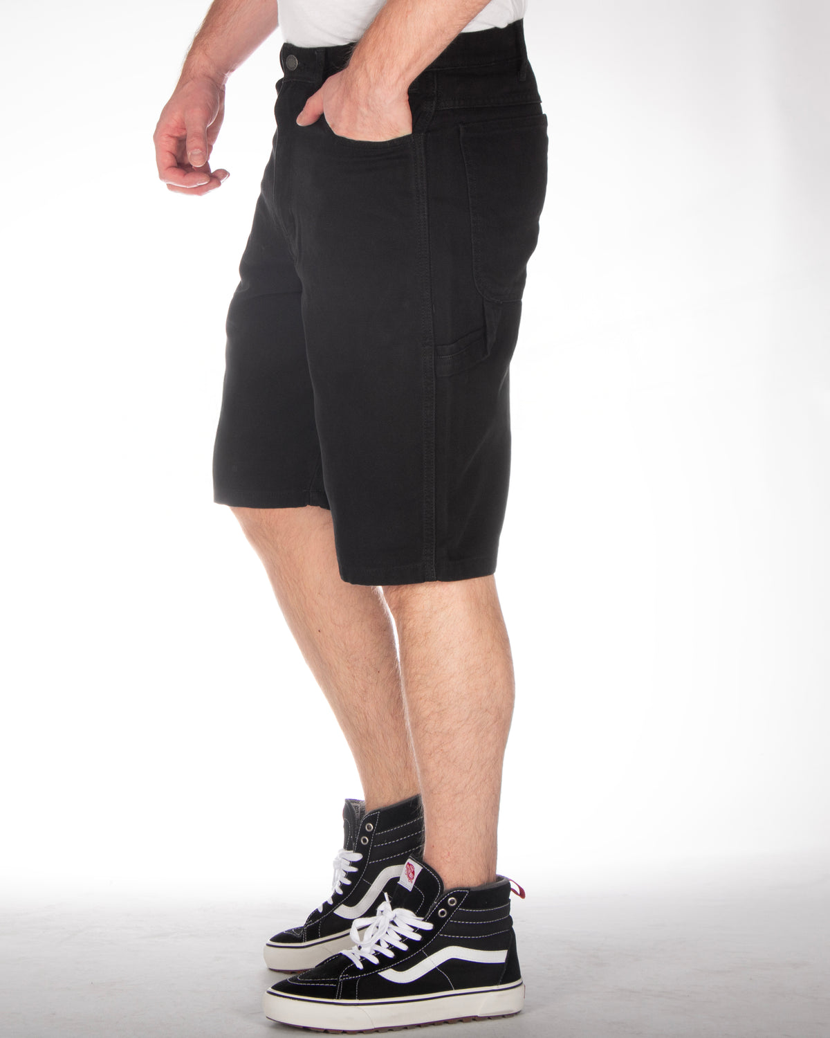 Dickies Duck Carpenter shortsit- Musta