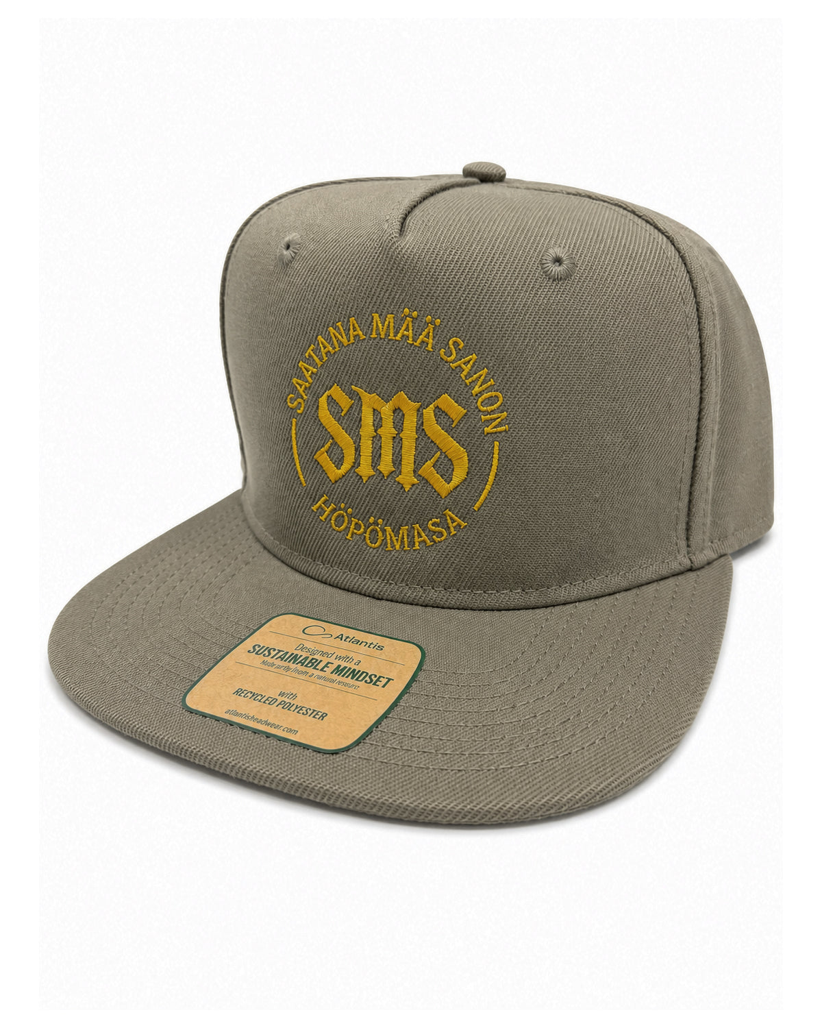 Disturb Clothing Höpömasa snapback - Vihreä