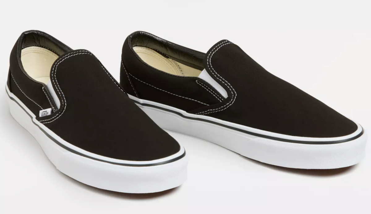 Vans Classic slip on tennarit - Musta