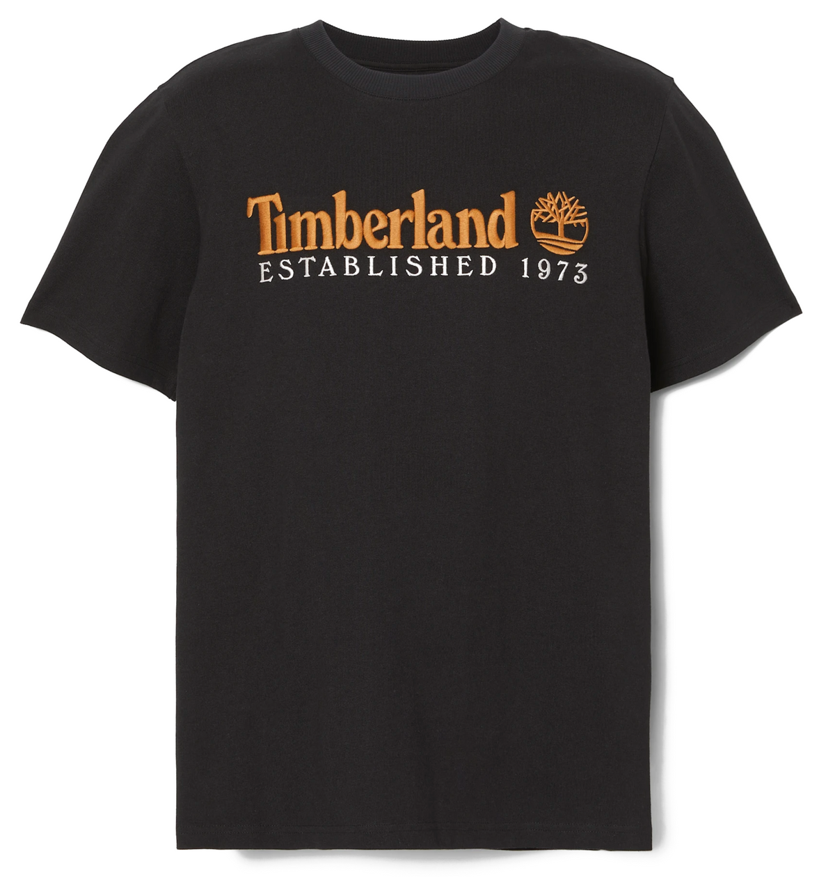 Timberland Embroidery Logo 1973 t-paita - Musta