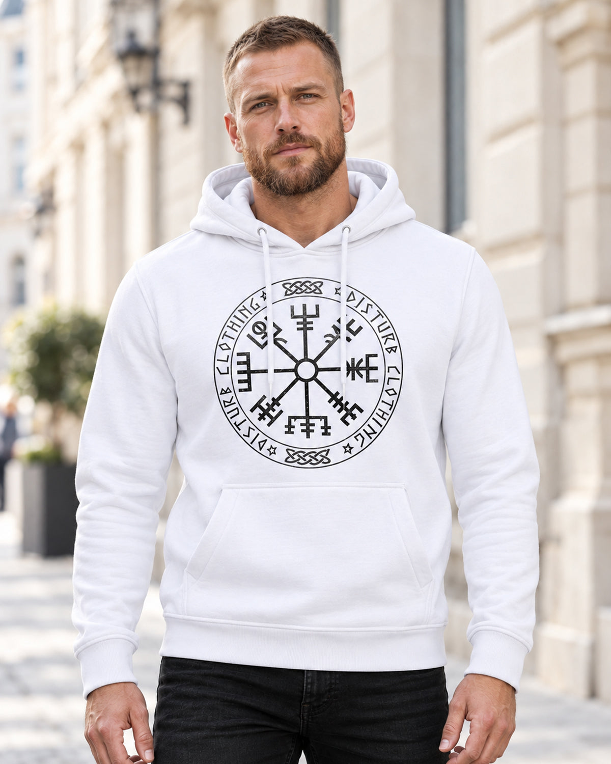 Viking Compass huppari - Valkoinen