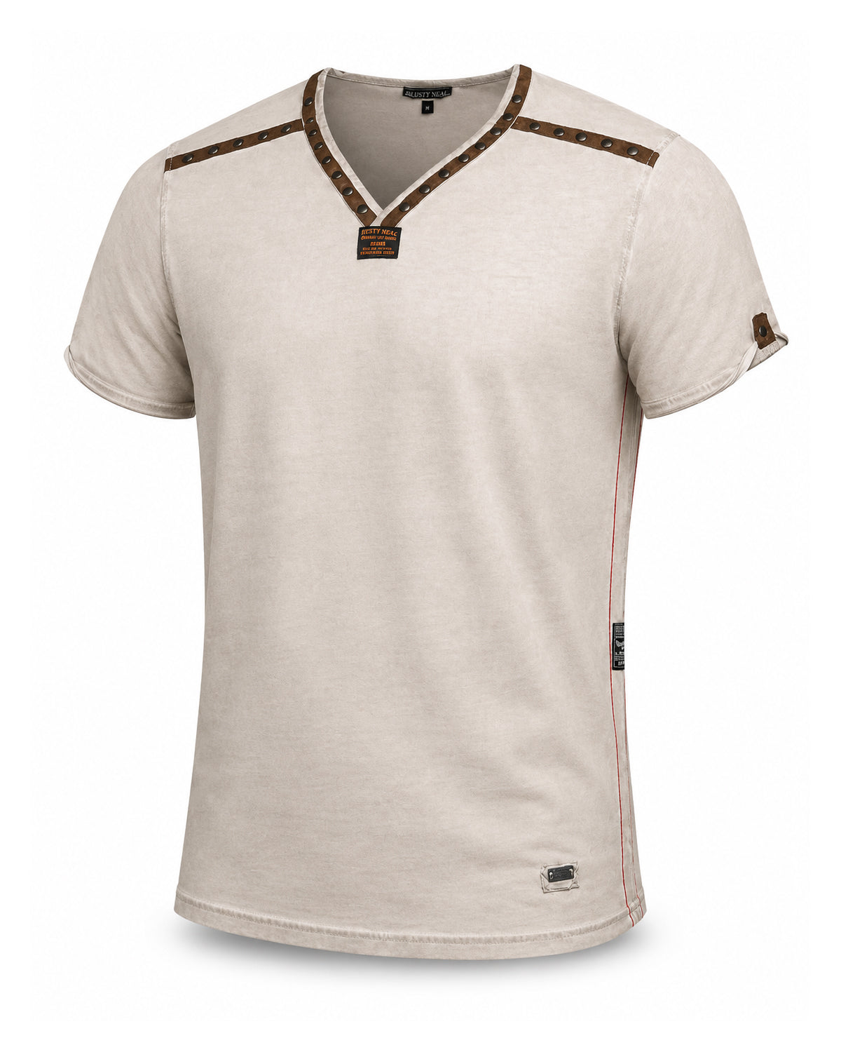 Rusty Neal Clint t-paita - Beige