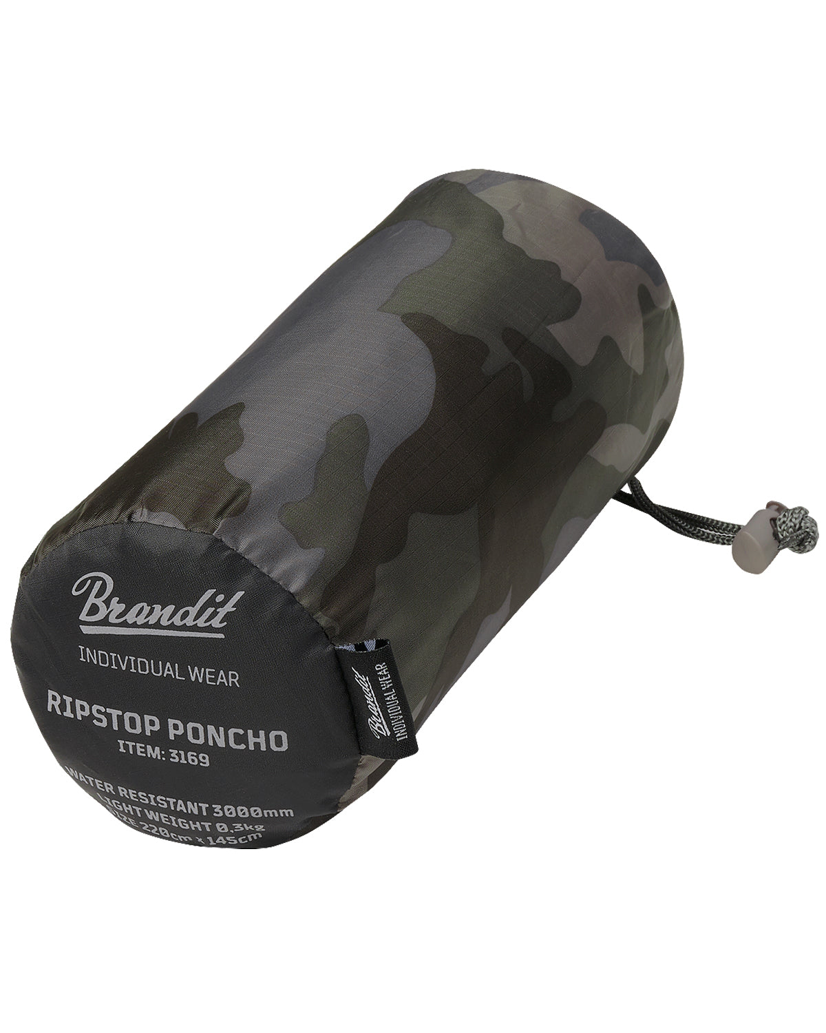 Brandit Ripstop sadeviitta - Tumma camo