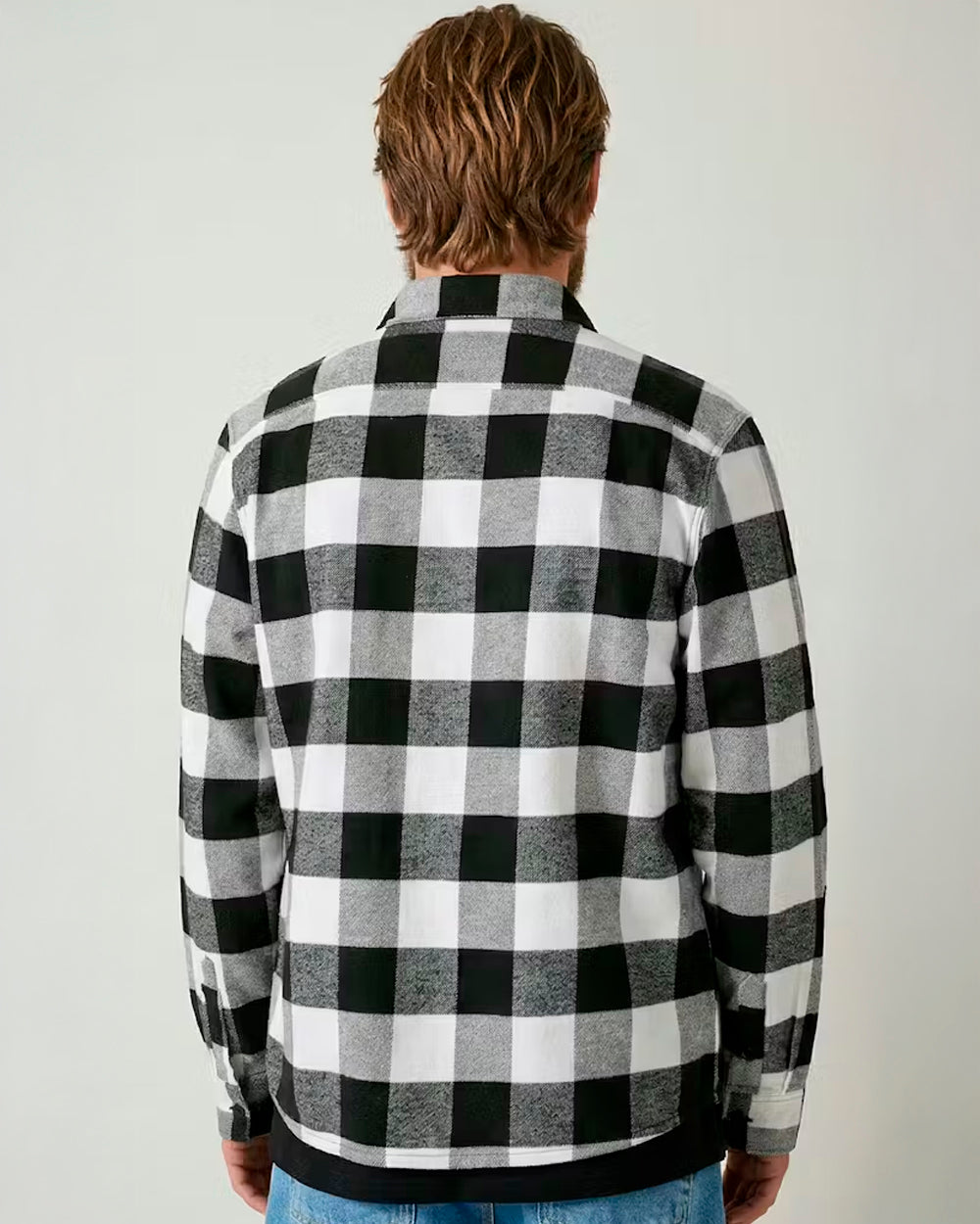 Dickies Sacramento flanellipaita - Musta/Valkoinen