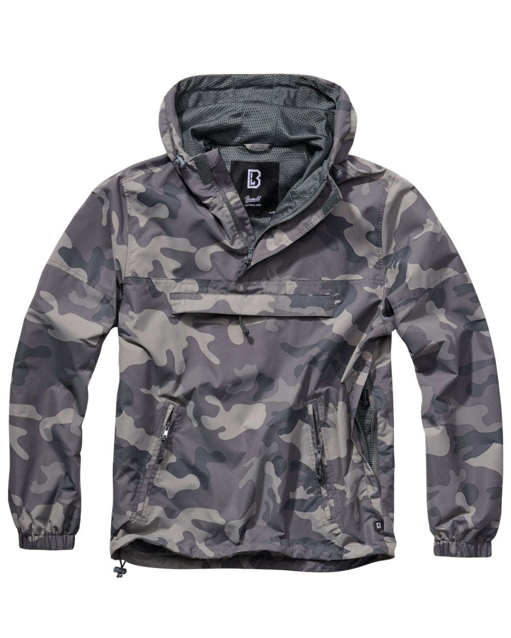 Brandit Summer anorakki - Harmaa camo
