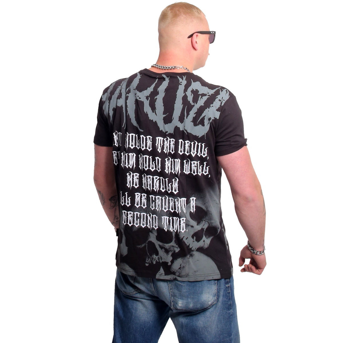 Yakuza Ink Battlefield t-paita - Musta
