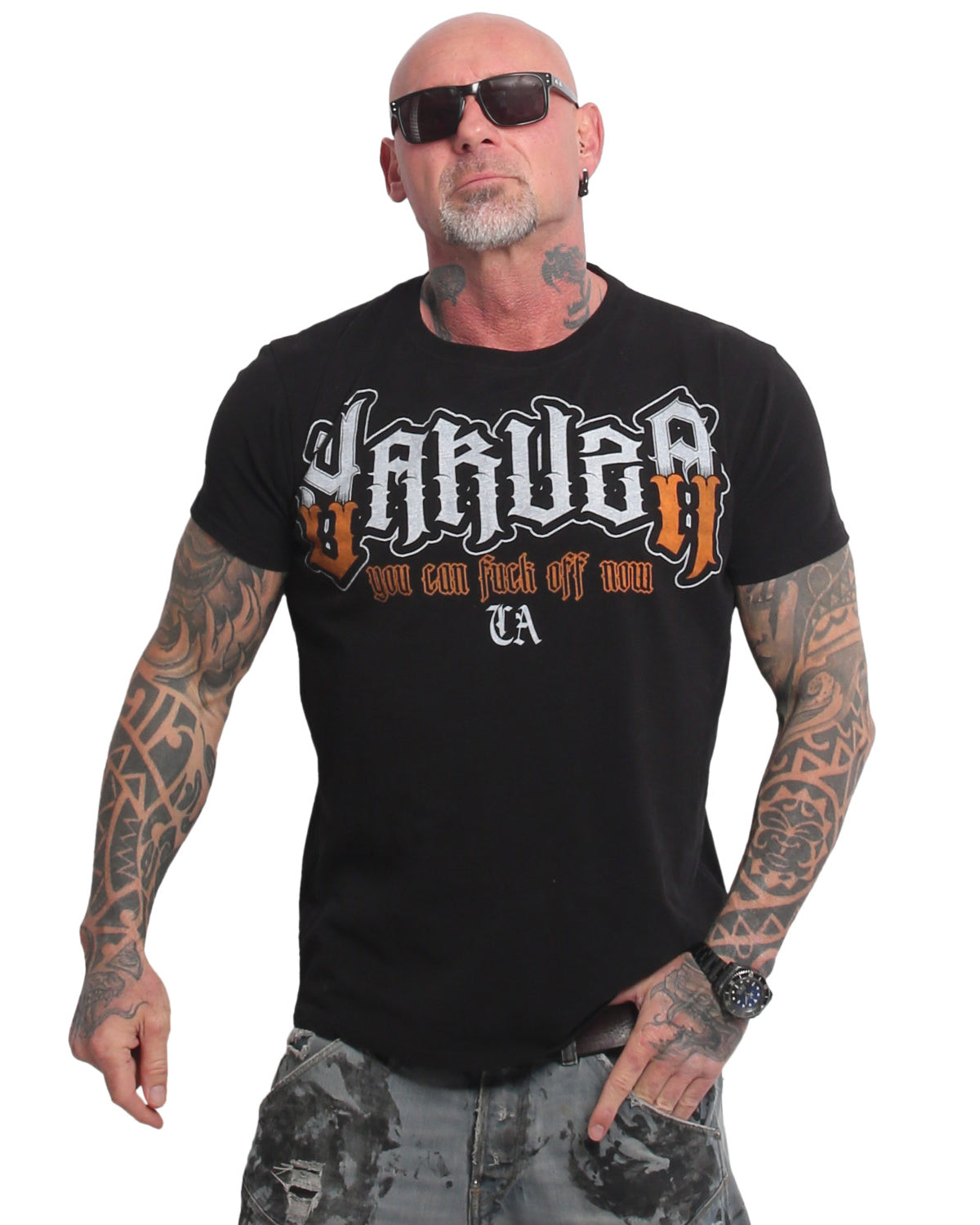 Yakuza Ink Now Regular t-paita - Musta 4XL