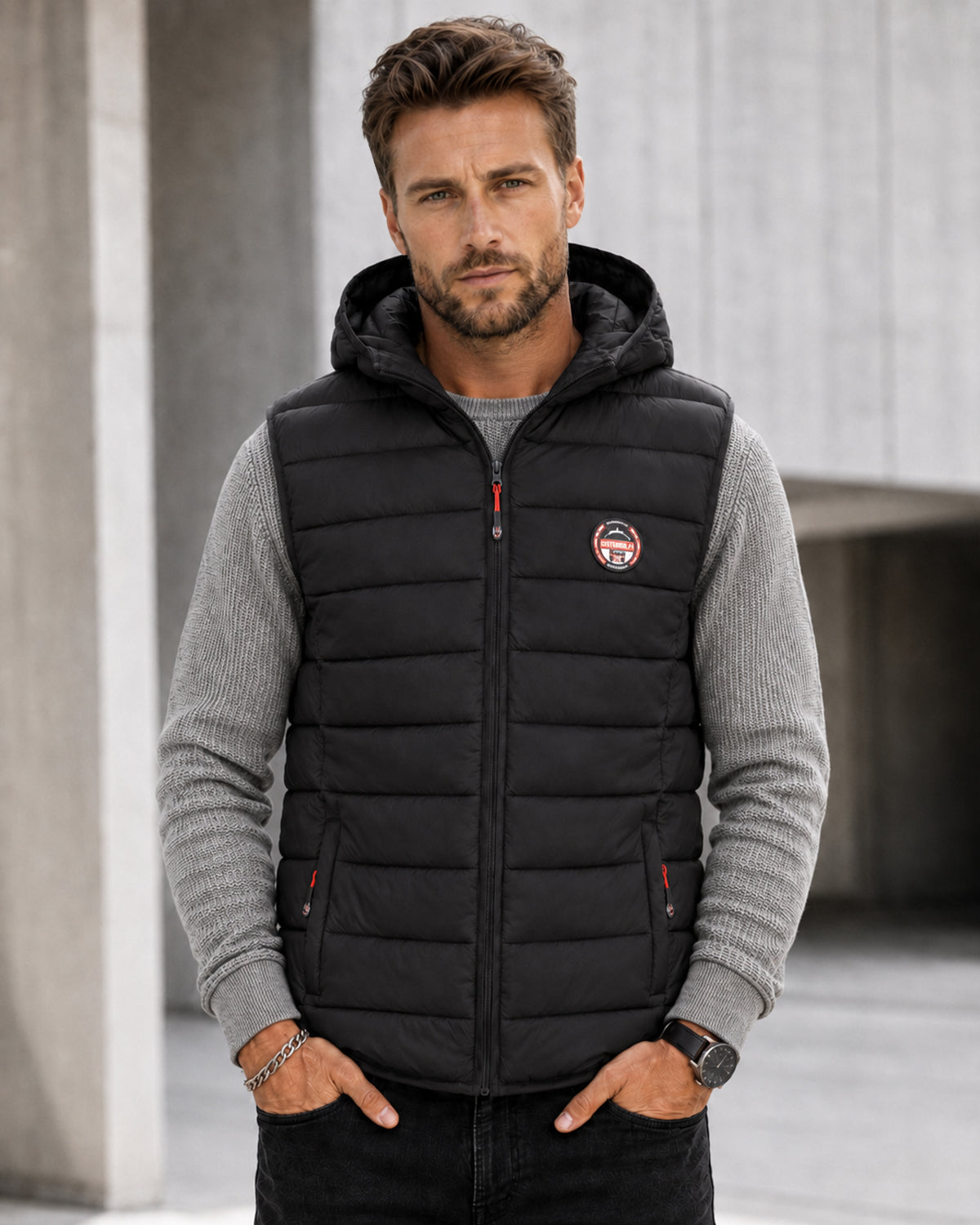Geographical Norway Vamigo hupullinen toppaliivi - Musta