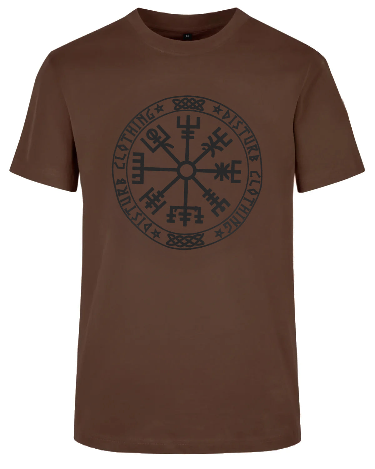 Disturb Clothing Disturb Compass t-paita #Väri_Ruskea