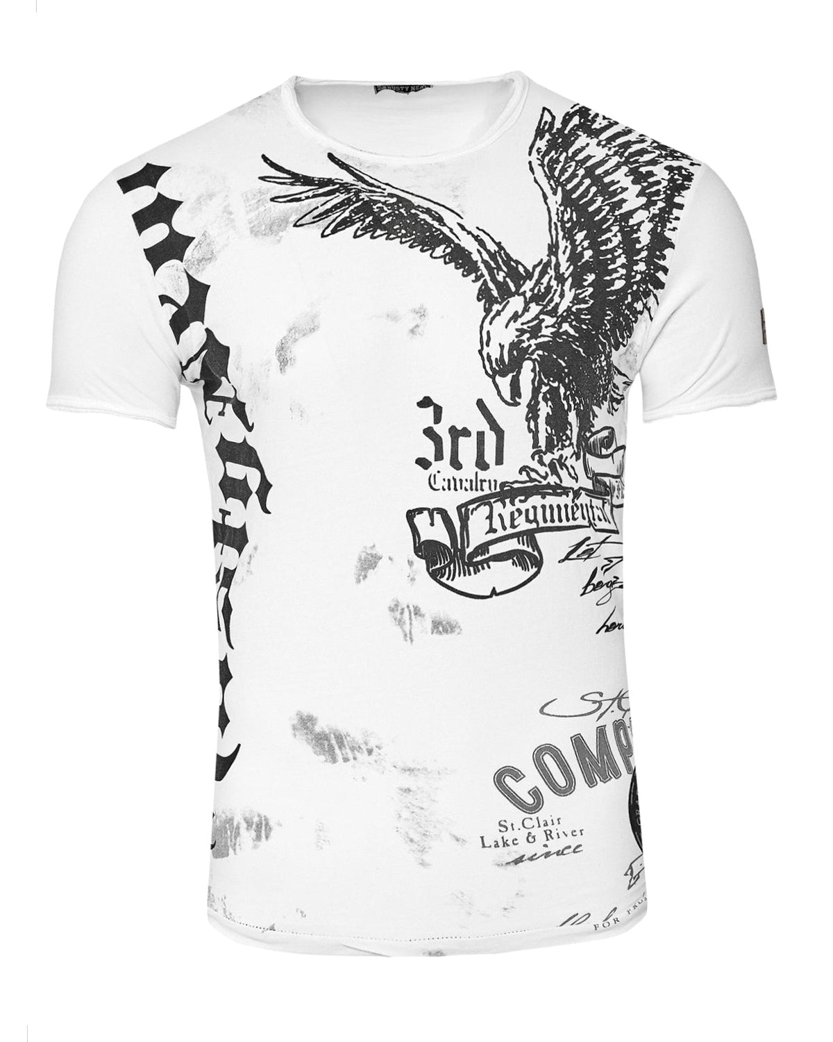 Rusty Neal Cavalry t-paita - Valkoinen