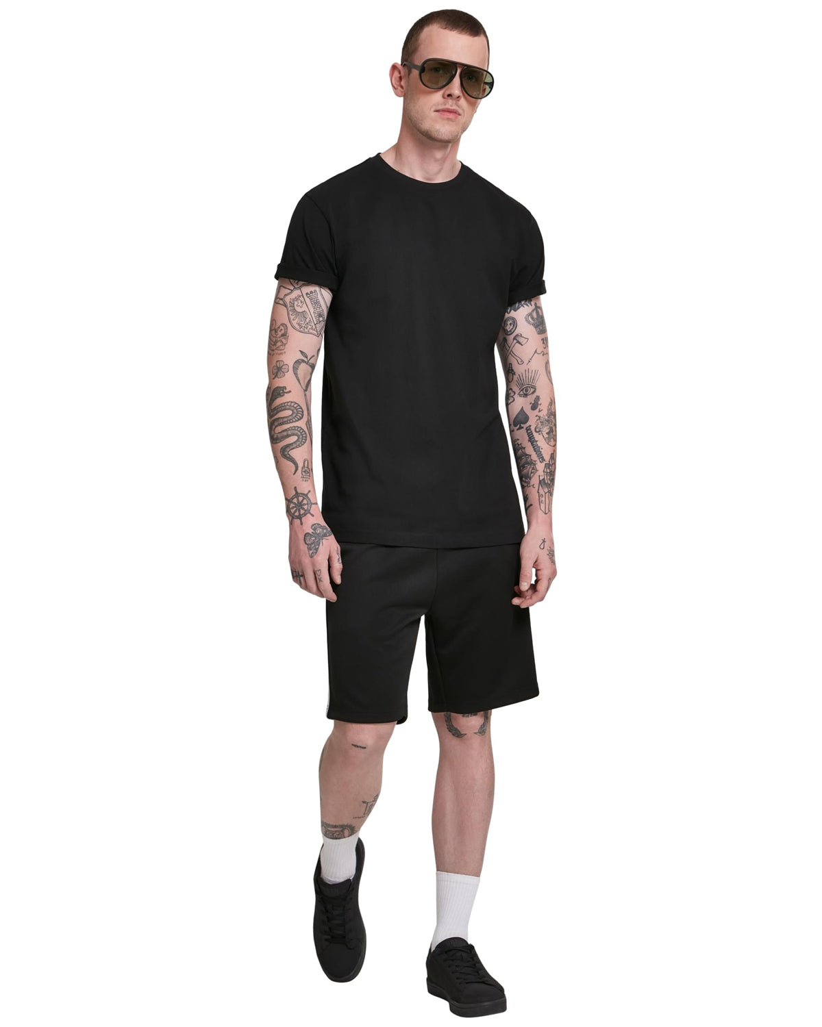Urban Classics Basic t-paita 3-pack - Musta