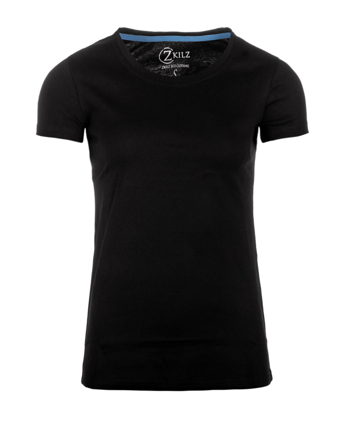 Zkilz Eco Clothing Luomupuuvilla w t-paita - Musta