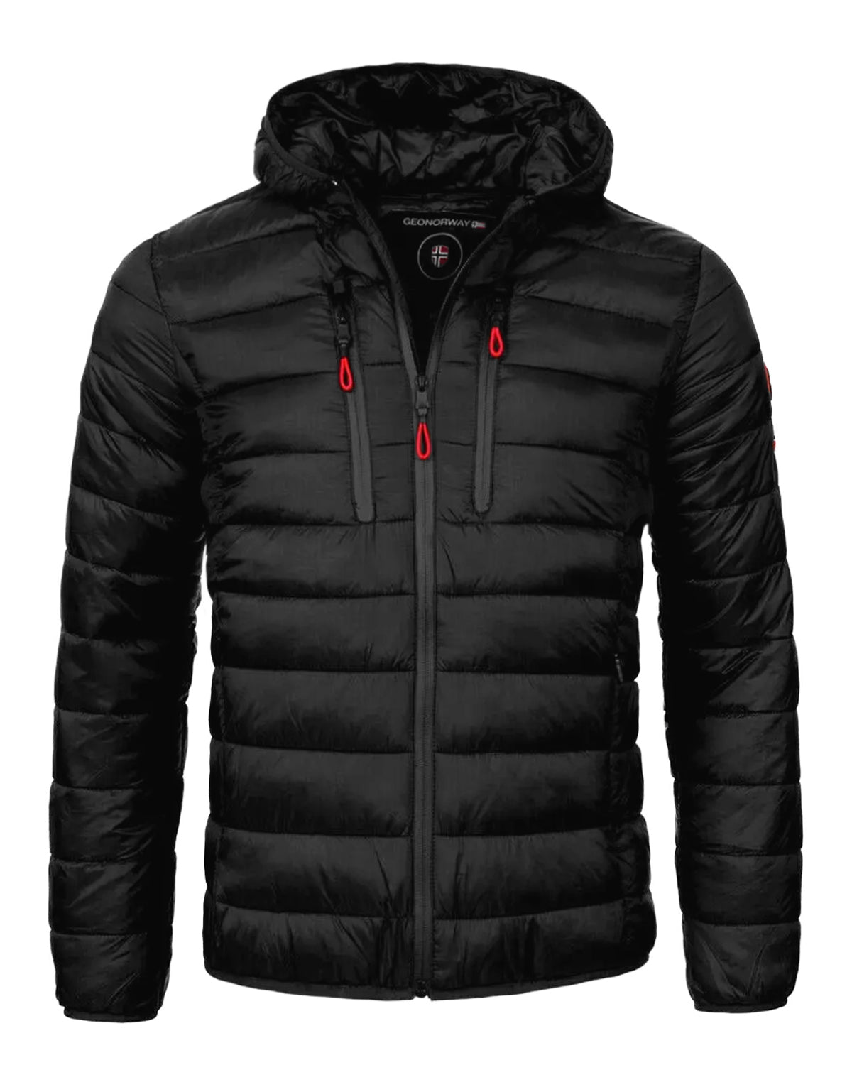 Geographical Norway Alaric kevyttoppatakki - Musta