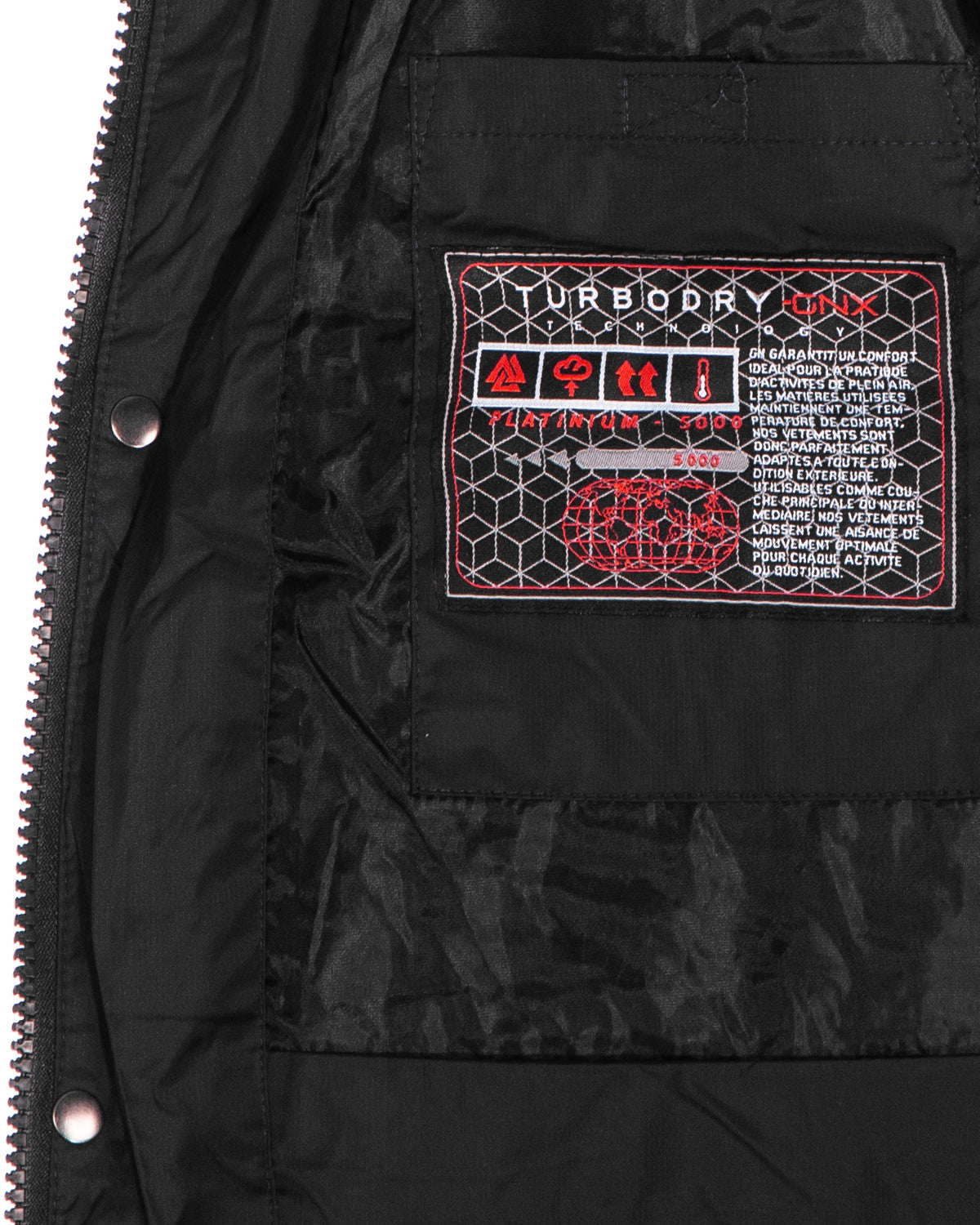 Geographical Norway Basilboli talvitakki - Musta