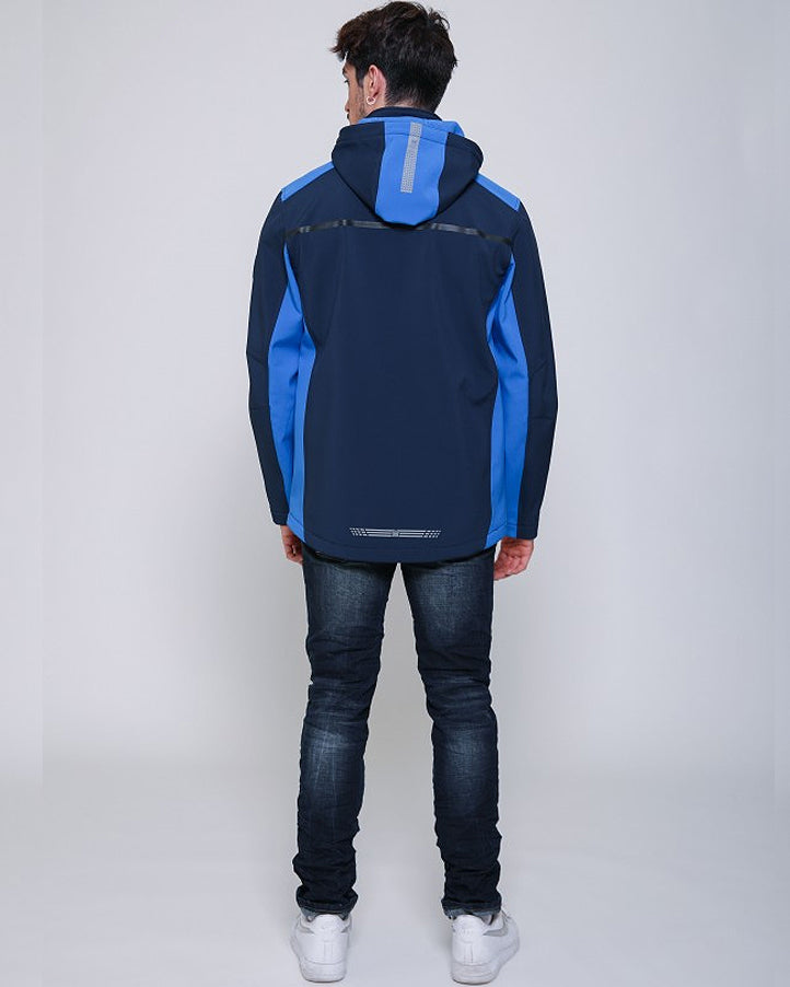 MZ72 Brand Ipero softshelltakki - Tummansininen