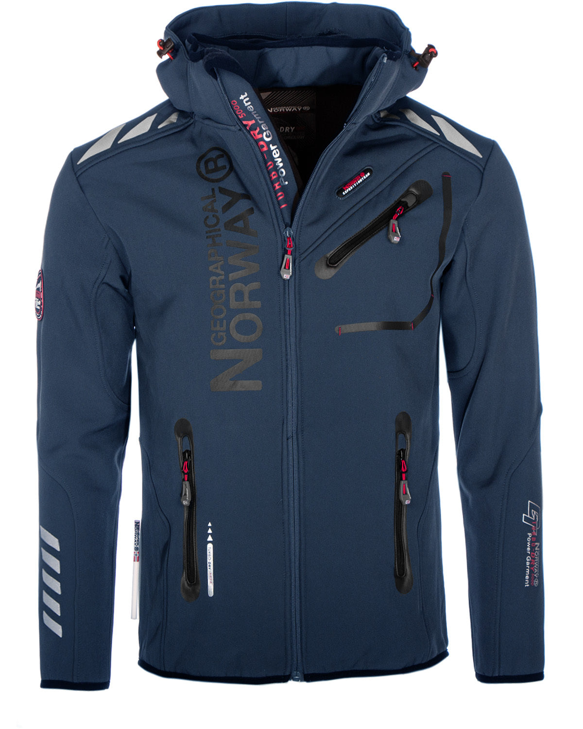 Geographical Norway Royaute softshell-takki - Tummansininen/Musta