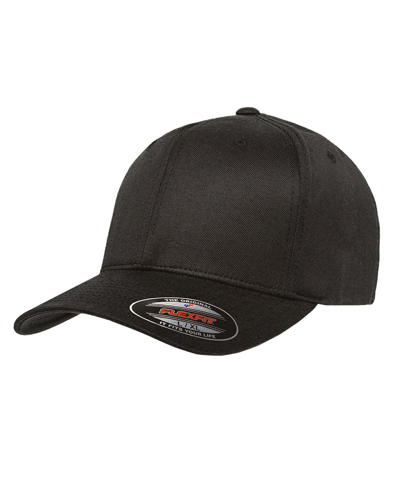 FLEXFIT Flexfit bamboo lippis - Musta