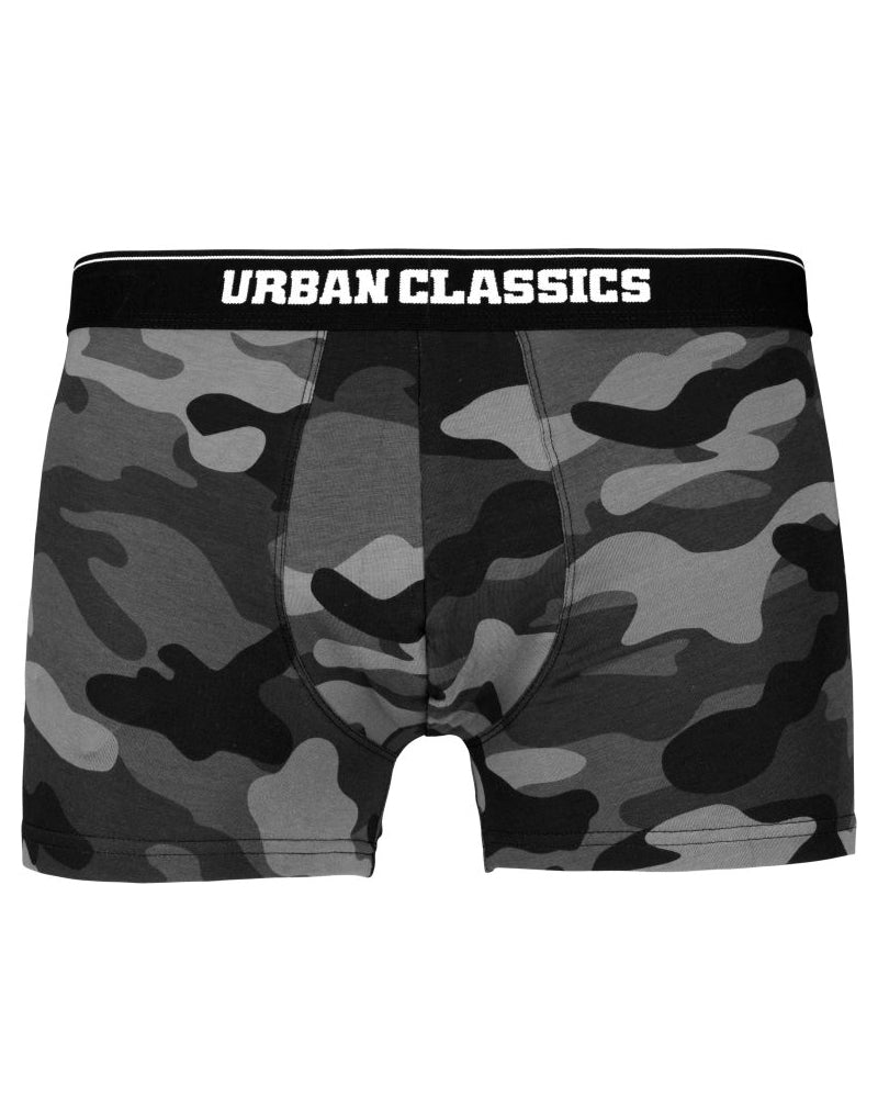 Urban Classics Bokserit 2-pack - Tumma Camo