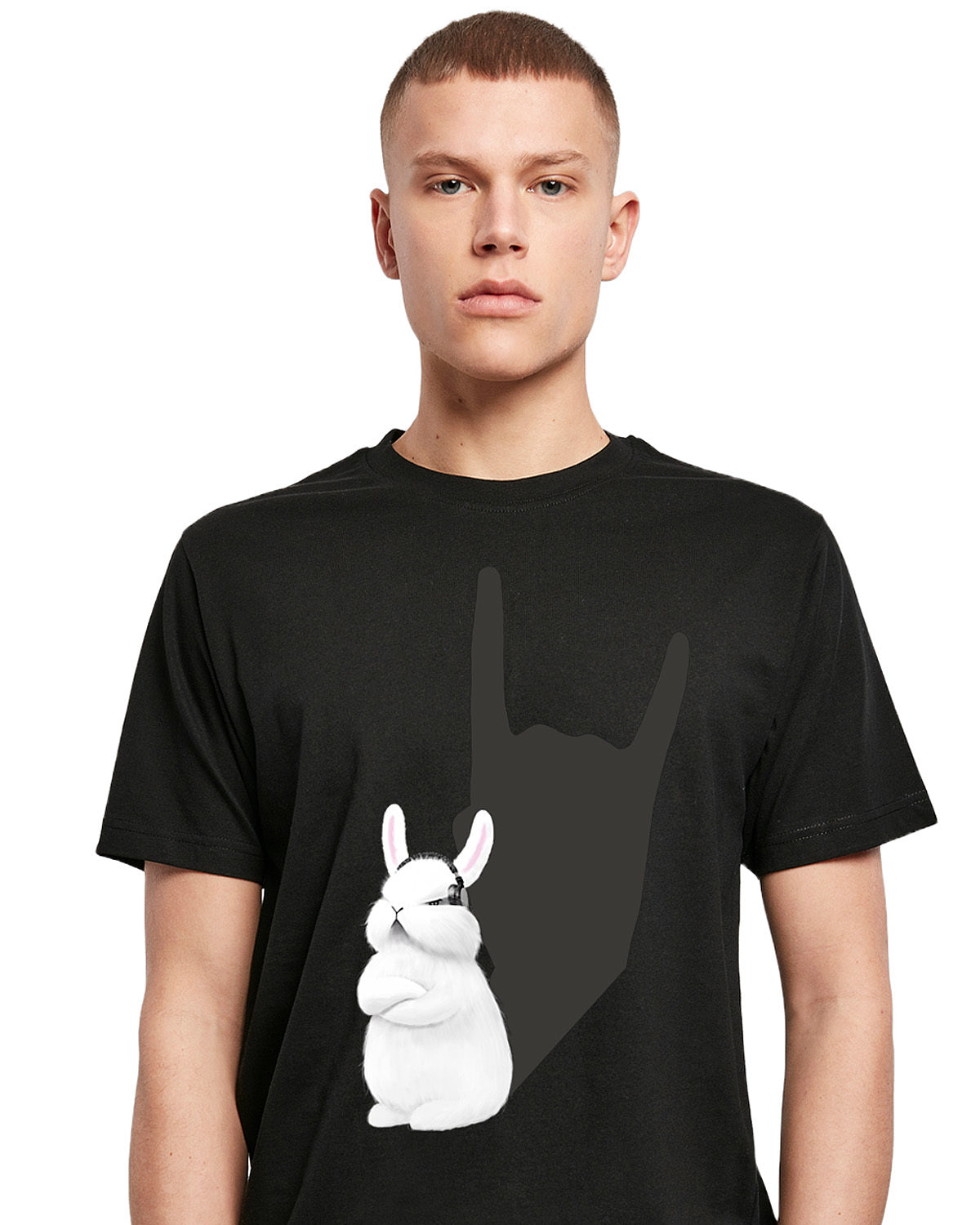 Disturb artist \ Laura H. Heavybunny t-paita - Musta