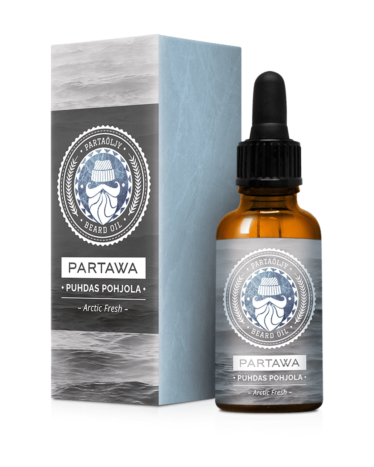 Partawa Puhdas Pohjola partavaha + partaöljy
