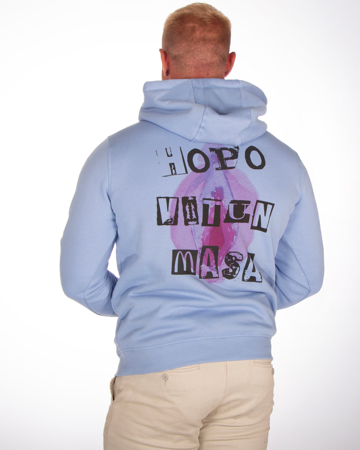 Disturb Clothing Höpö v#tun Masa Huppari - Sininen