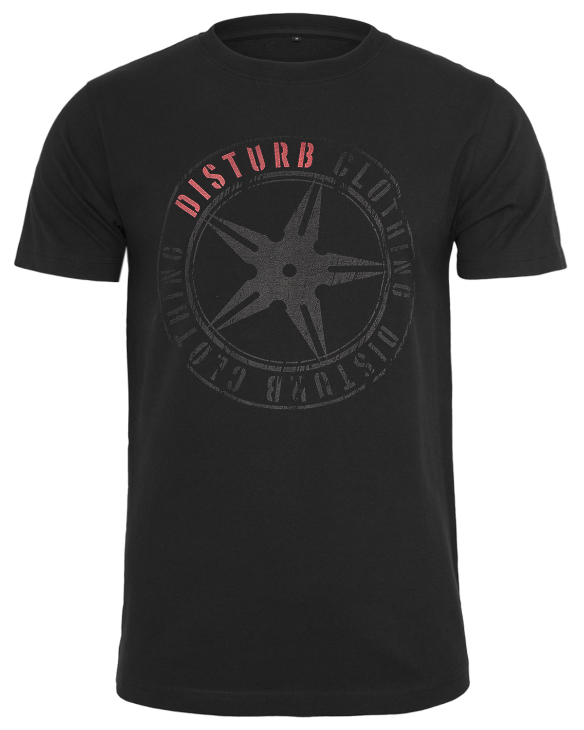 Disturb Clothing Original disturb star t-paita - Musta 5XL
