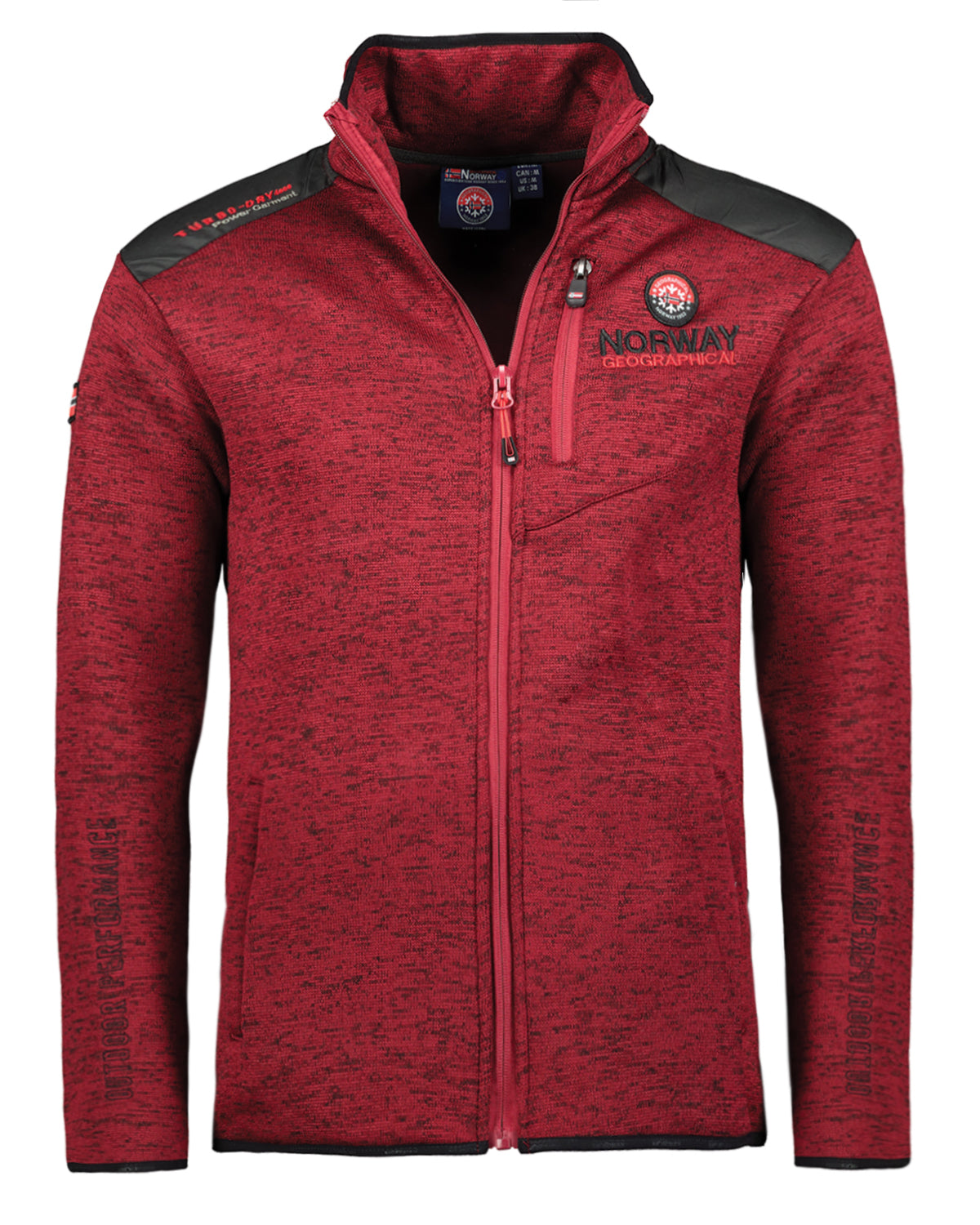 Geographical Norway Tavid fleecetakki - Punainen