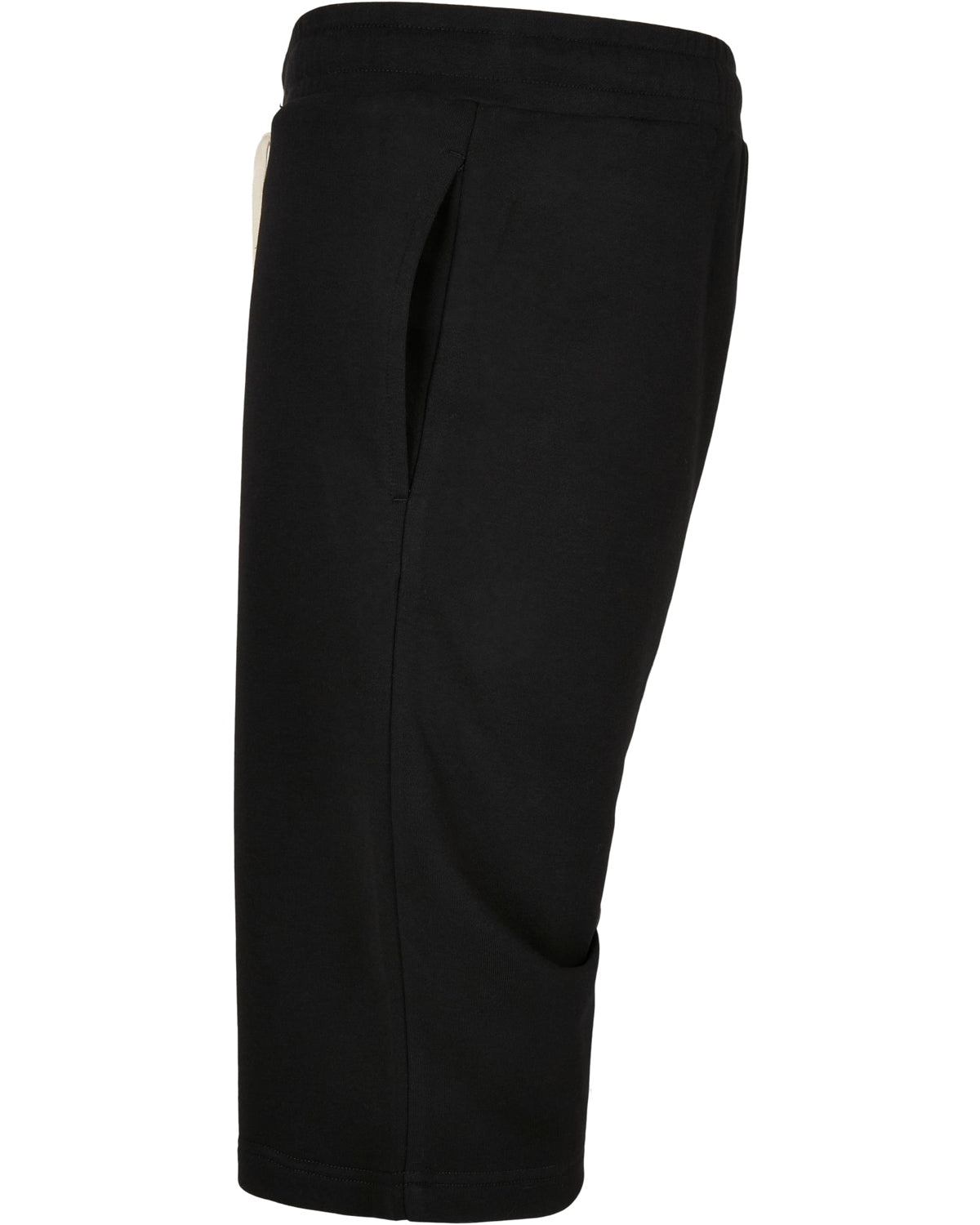 Urban Classics Low crotch collegeshortsit - Musta