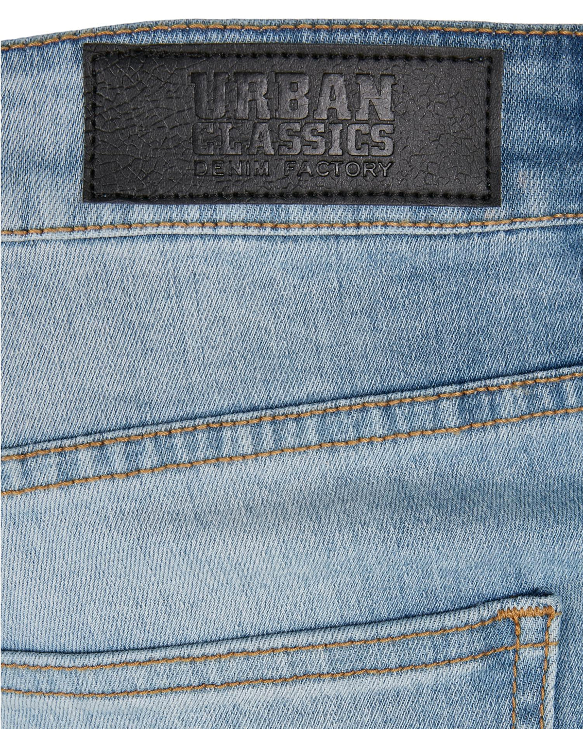 Urban Classics Relaxed fit farkkushortsit - Vaaleansininen