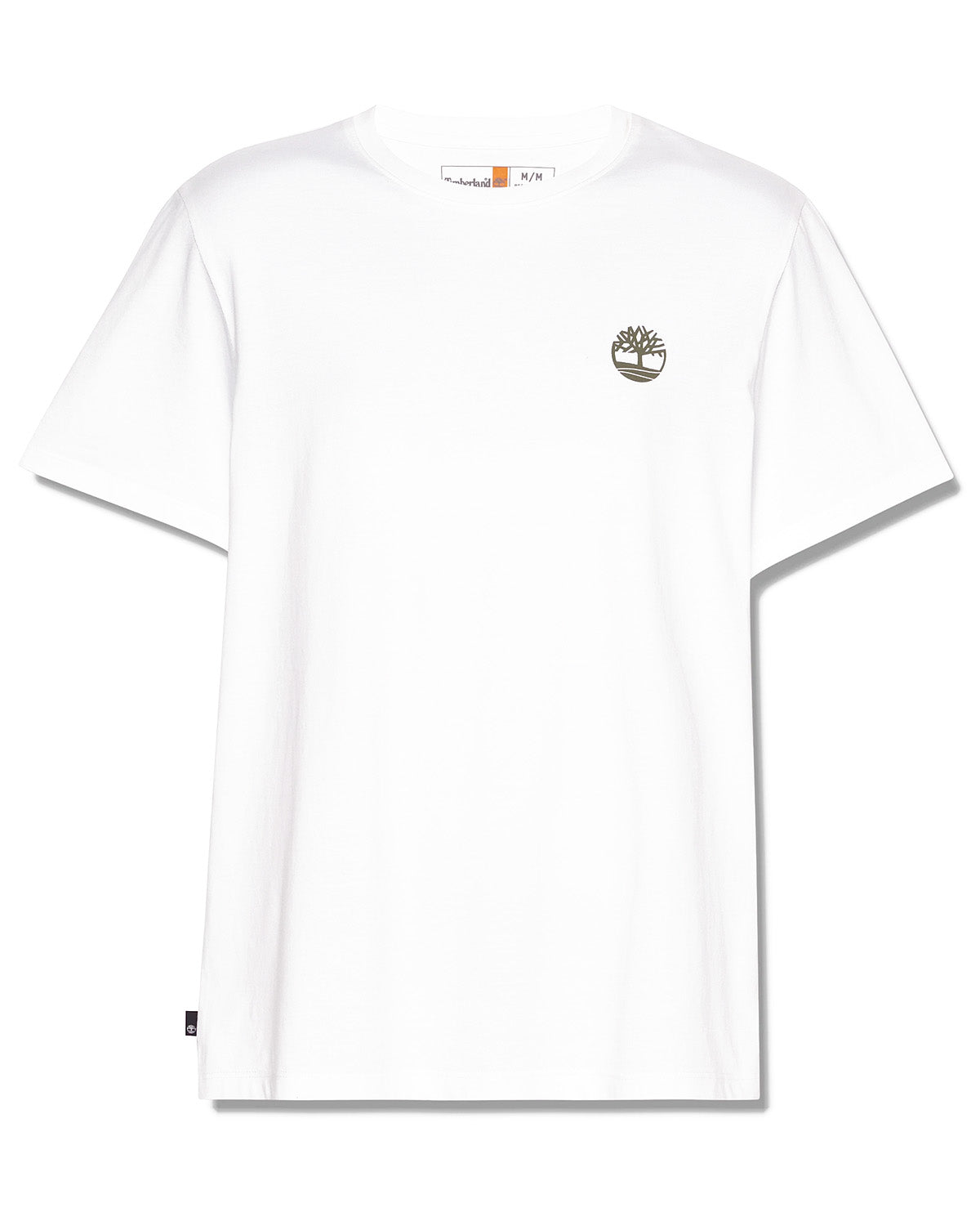 Timberland Back Camo Tree Logo t-paita - Valkoinen